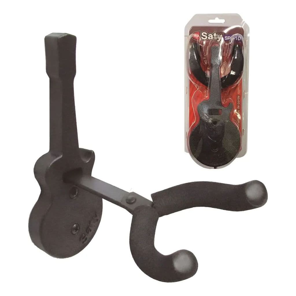 Suporte Parede Guitarra/ Baixo/ Violão/ Ukulele Saty Spg-10