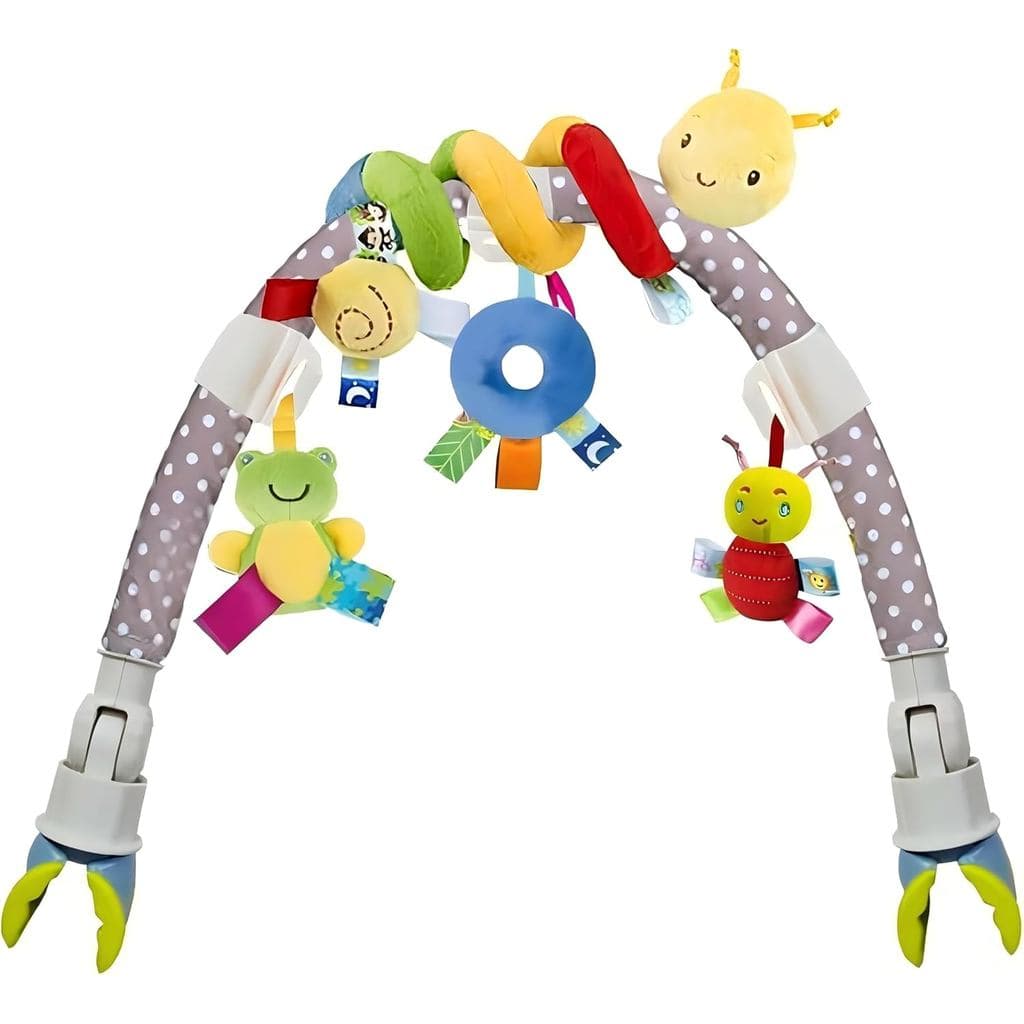 Assento De Carro E Brinquedo Para Carrinho_brinquedos Infantis Interação Sensorial Bebês Brinquedos De Desenho Animado C