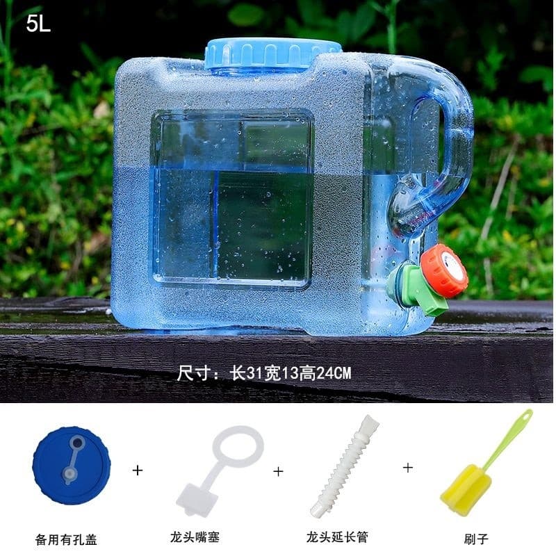 Balde externo para carro, tanque de armazenamento de água autônomo, água Mineral pura, armazenamento de água doméstico,