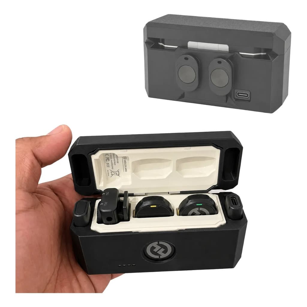 Case Hollyland Lark M2 Capa Protecao Dock Microfone