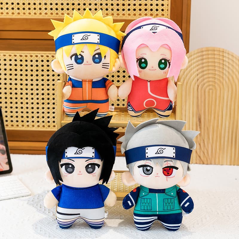 Boneco de pelúcia da série Naruto, presente para namorado, 23CM