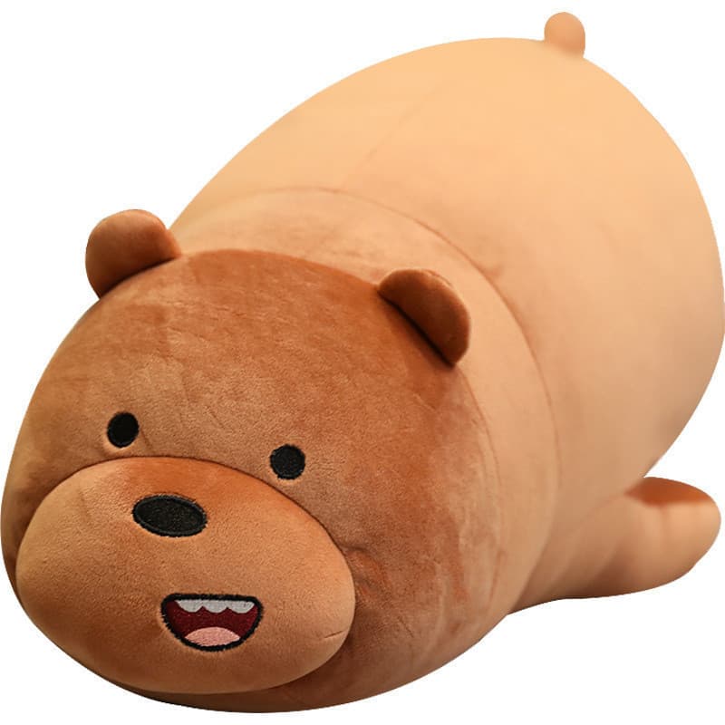 Bonito três ursinhos nosso urso nu boneca brinquedo de pelúcia urso Polar barato urso grande urso branco engraçado urso