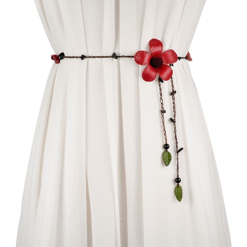 Moda feminina cintura fina corrente corda de cintura simples All-Match coreano cinto fino decorativo vestido cinto Unive