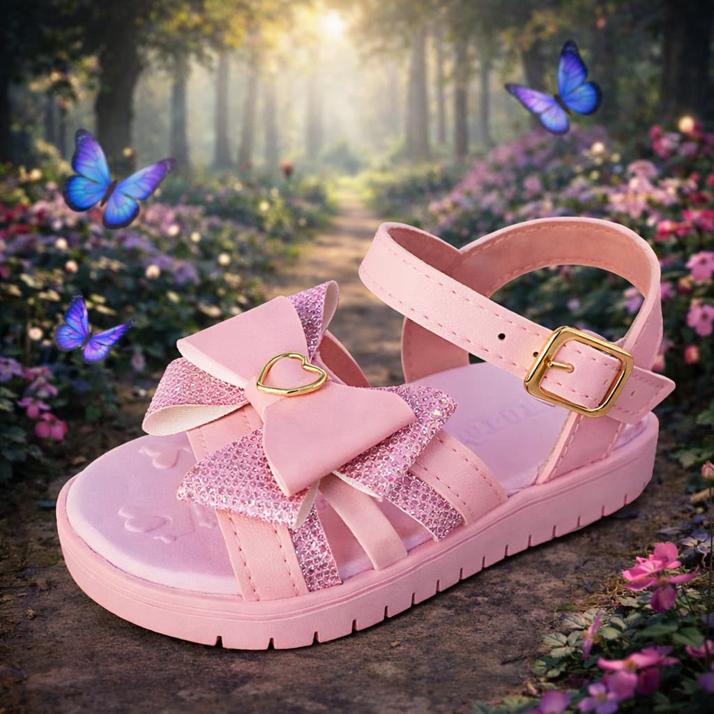 Sandália Infantil Menina Festa Sapato Boneca Elegante Delicada