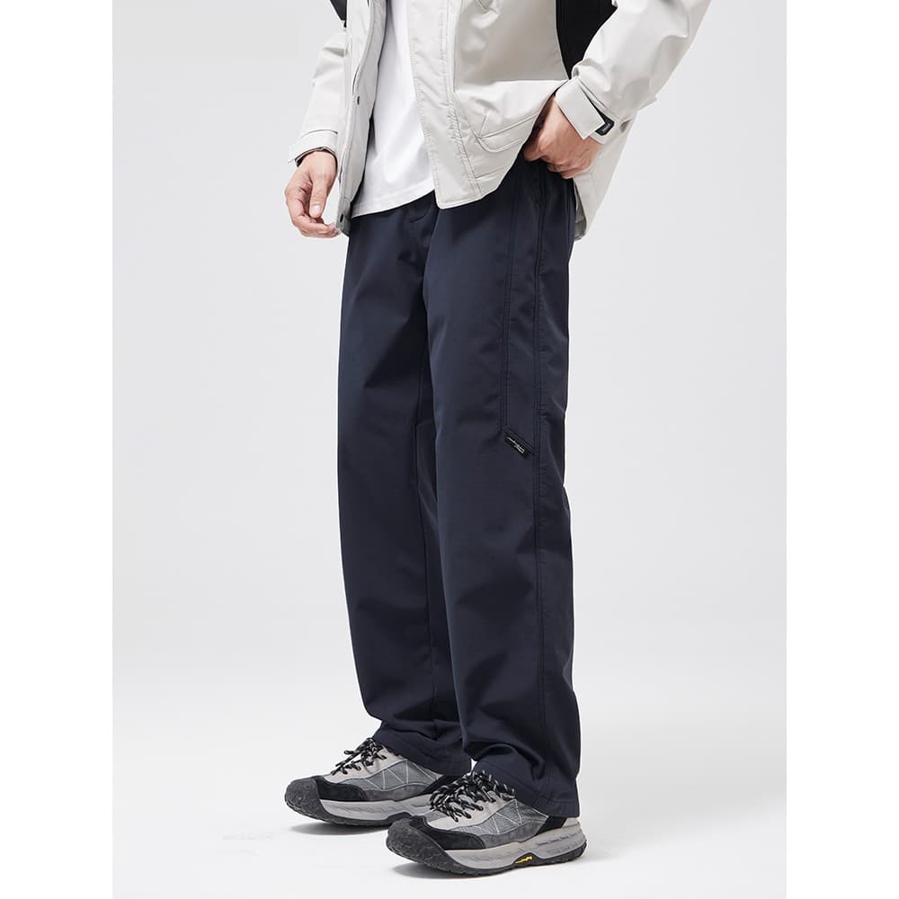 Verão ao ar livre jaqueta calças casuais masculinas primavera verão estilo fino Street Wear All-Match calças esportivas
