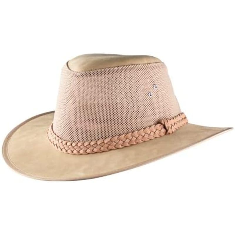 Chapéu De Malha Safari Para Homens Soaker Golf Chapéus De Sol Verão Aba Larga Outback Cap