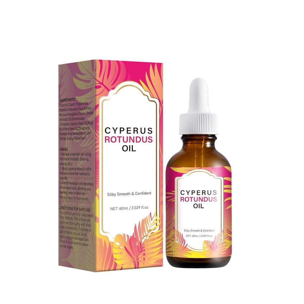Óleo de Cyperus Rotundus, para reduzir o crescimento de pelos corporais, óleo de Cyperus Rotundus para remoção de pelos,