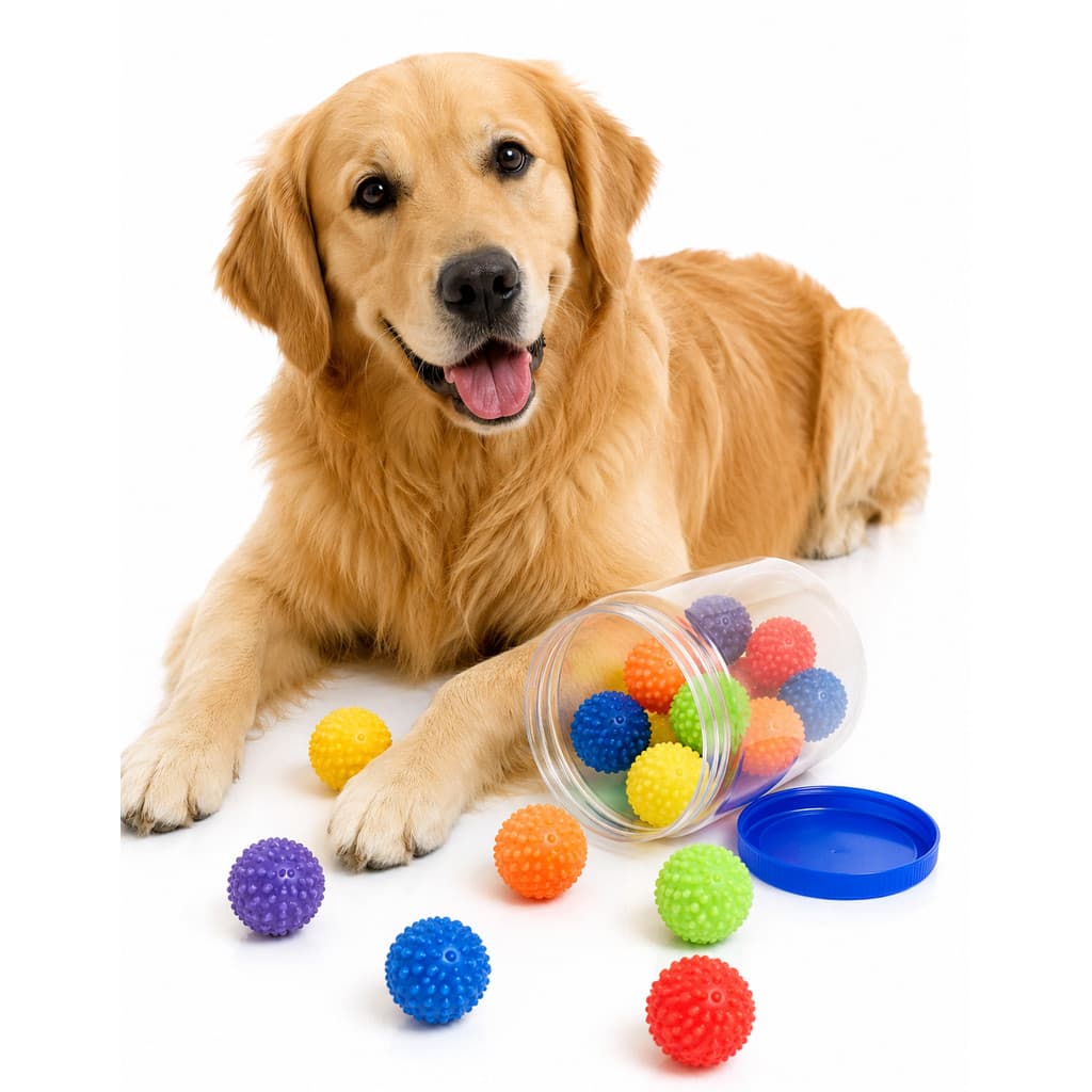 Bolinha Para Pet Bola Cravinho Kit com 20un Cachorros Cães