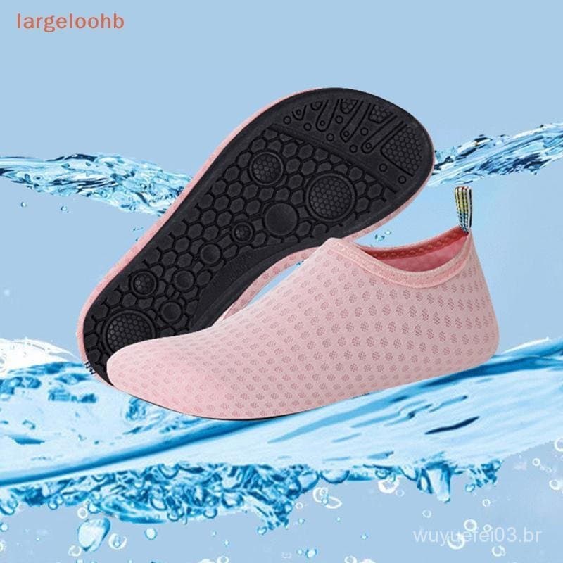 [largeloohb] Sapatos De Caminhada De Praia Antiderrapantes De Alta Qualidade Respiráveis Para Natação Piscina Surf Yoga