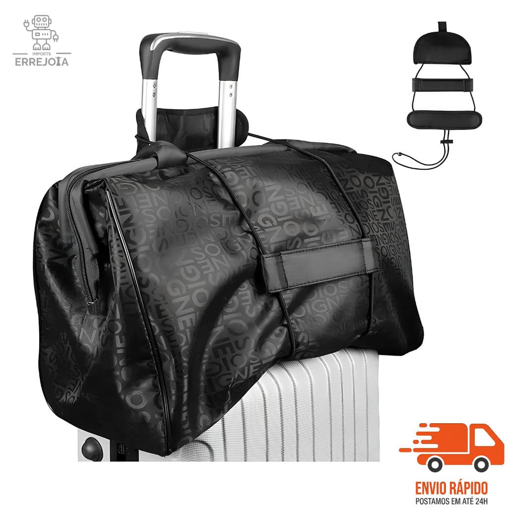 Cinta Ajustável Bagagem Mala Viagem Alça Elástica Prendedor Bag Bungee Comissário Tripulante