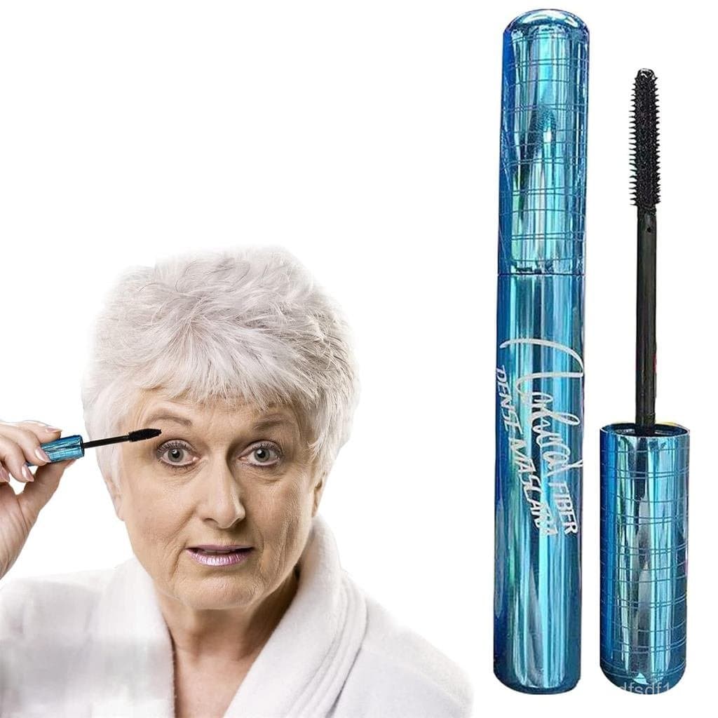 Máscara para Mulheres Acima de 60 Anos, Máscara para Idosos com Cílios Ralos, Hipoalergênica para Olhos Sensíveis, Volum