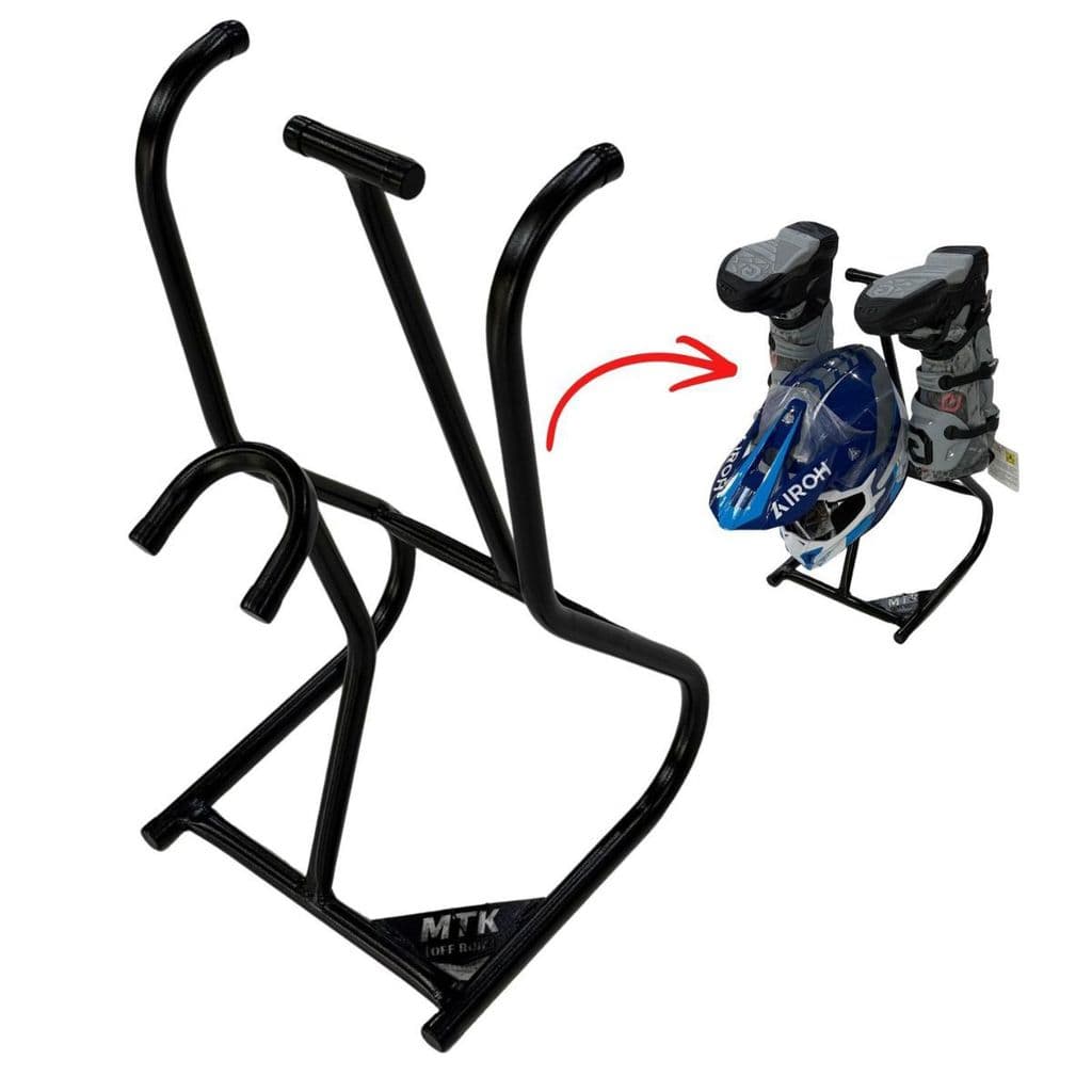 Suporte Para Bota e Capacete Off Road Enduro/Motocross