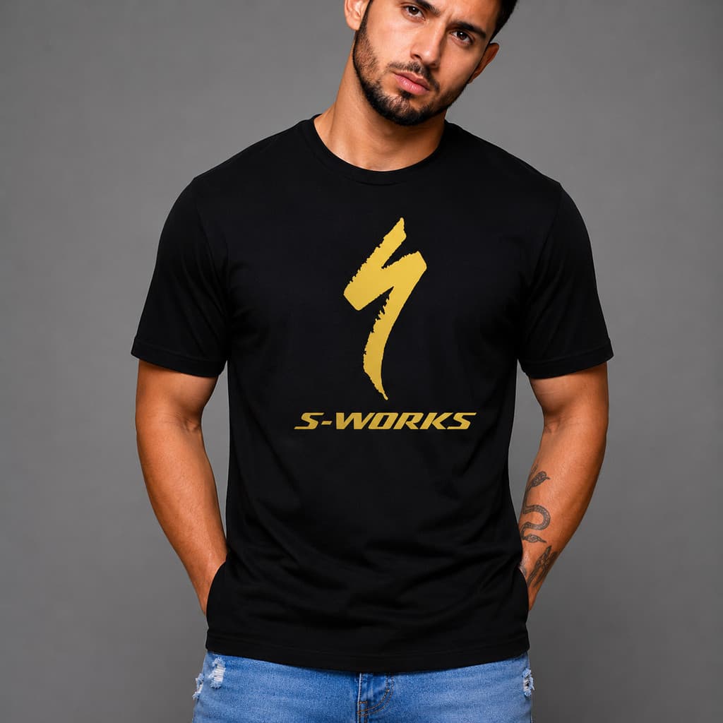 Camisa Ciclismo Masculina 100% Algodão Bike MTB Casual Estampa Ciclista Bicicleta