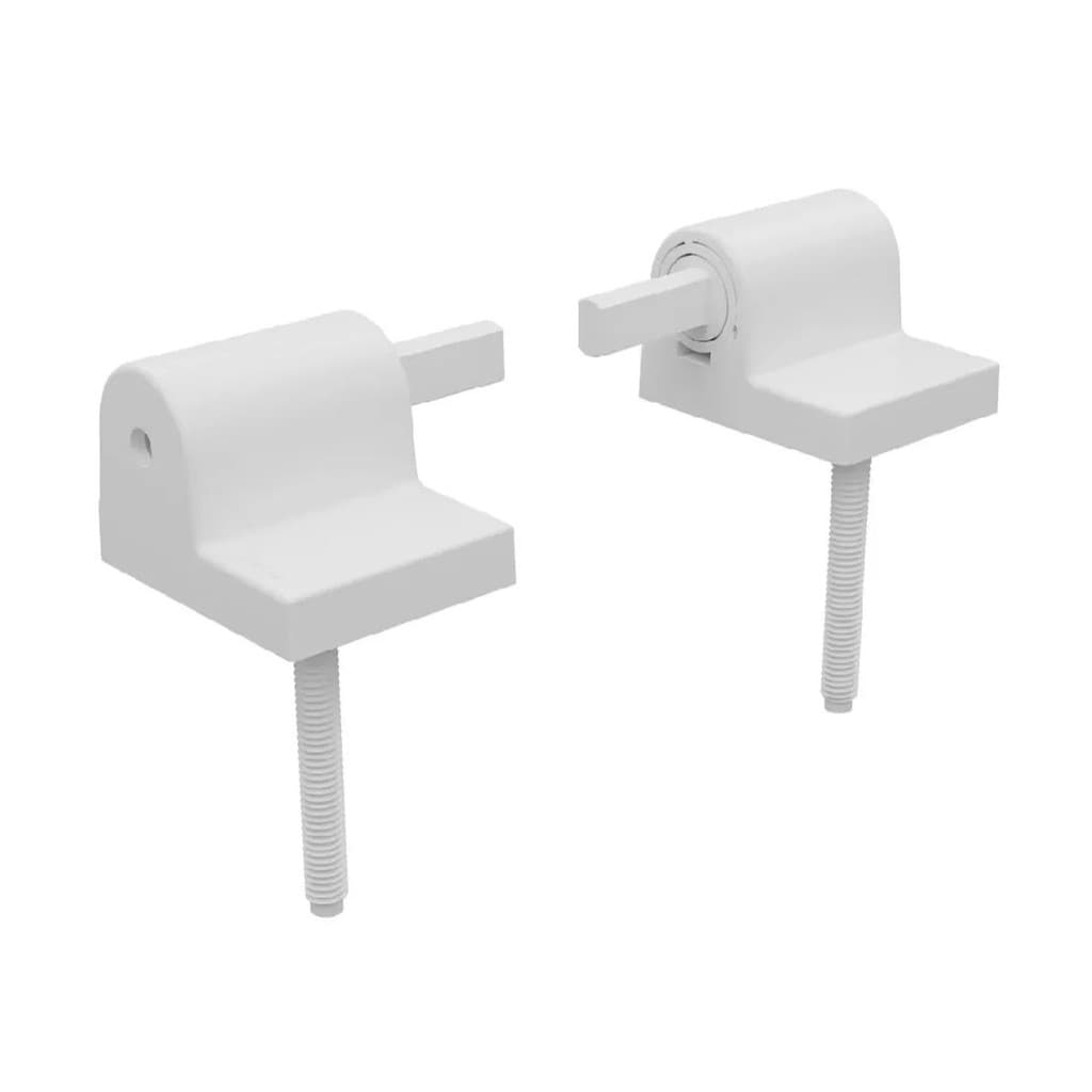 CONJUNTO FIXAÇÃO para ASSENTOS SANITÁRIOS FECHAMENTO SUAVE LENTO DEVAGAR