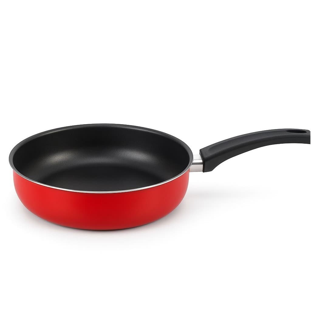 Frigideira antiaderente Funda 22cm 2,1L Vermelha Magnific Panelux