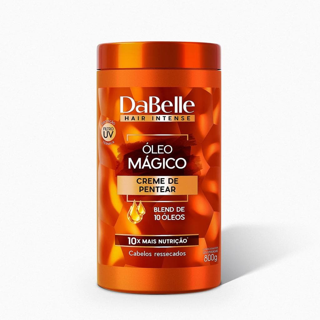 Creme de Pentear Óleo Mágico 800g - DaBelle Hair