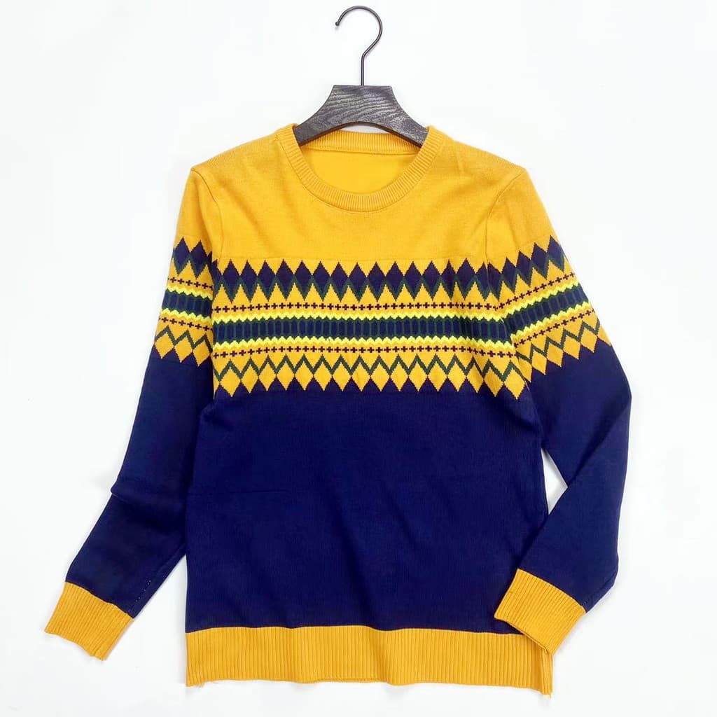 B0088-1 primavera novo estilo roupas masculinas em torno do pescoço manga longa juventude malhas estudante Casual camiso