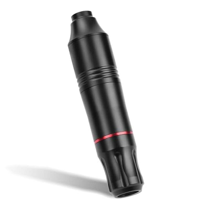Caneta De Tatuagem Estilo Cartucho Máquina Arma Motor Zincado LinerDC Cabo Shader Com R/m Kit Arte Corpo Vermelho.atomus