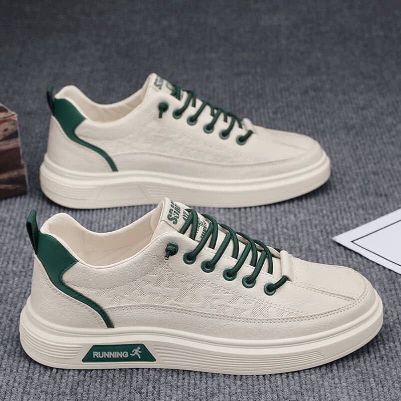 Sapatos masculinos respirável deslizamento-On tênis antiderrapante masculino Casual esportes na moda sapatos masculinos
