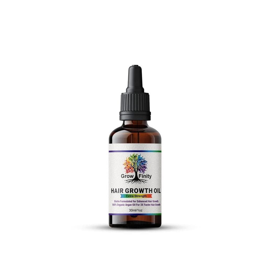 Óleo para Crescimento Capilar |   Infundido com Biotina e Óleo de Argan para um Crescimento 3x Mais Rápido |   Tratament