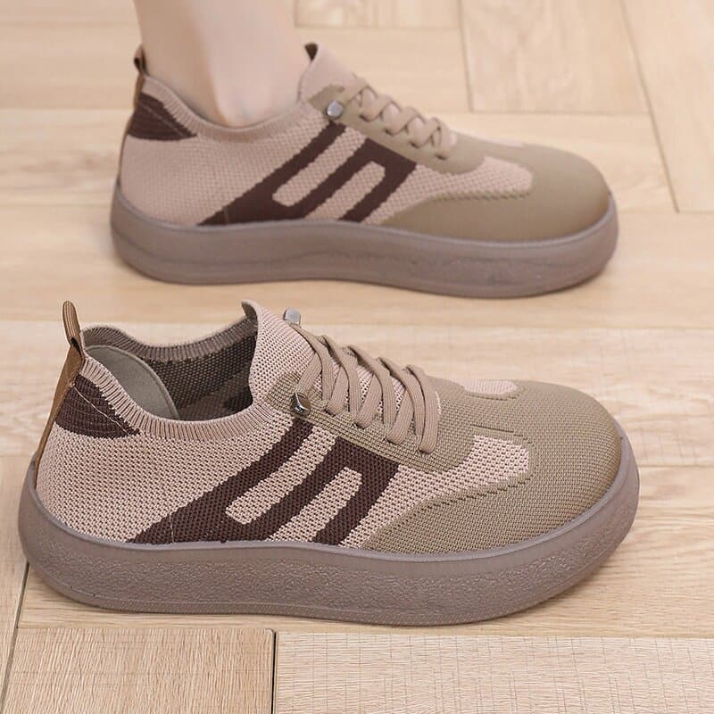 2025 Primavera Novo Estilo Sola Macia Antiderrapante Sapatos de Treinamento Alemão Moda Moda Casual Sapatos Femininos Le