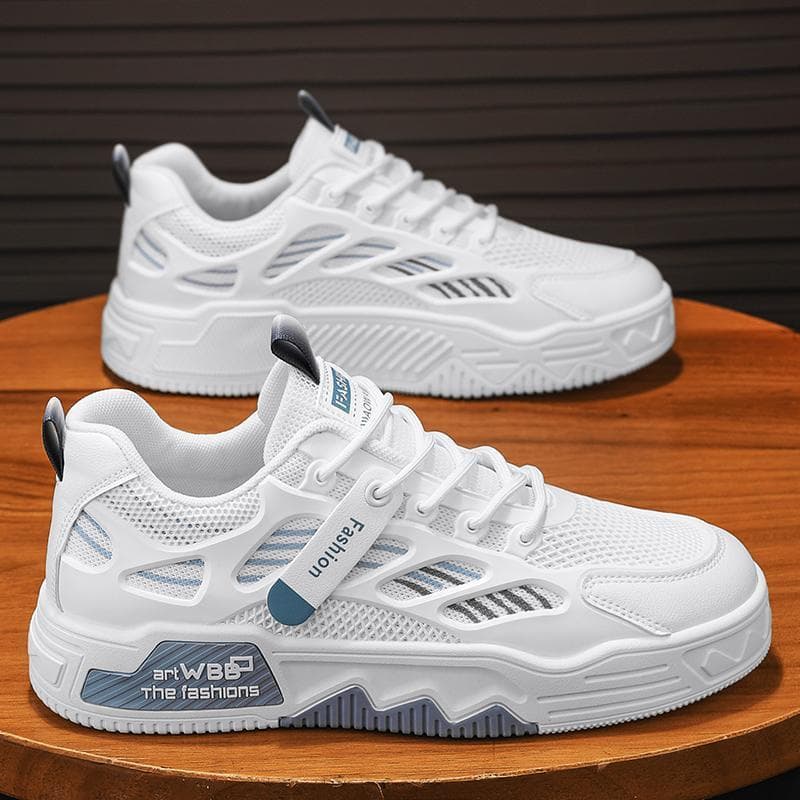 2025 sapatos masculinos malha respirável moda All-Match tênis casuais sola macia esportes juventude diário na moda sapat