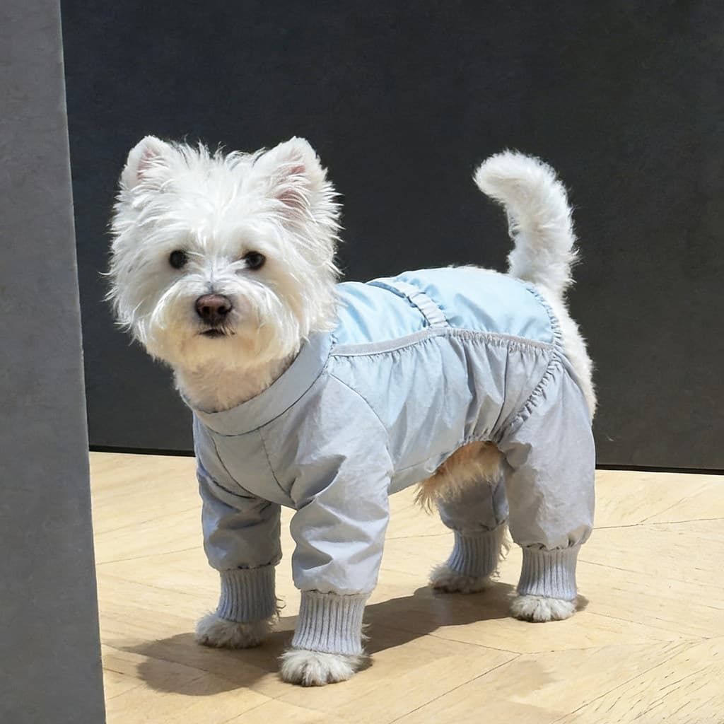 Roupas para cães Calças anti-poeira de quatro pernas Viagem ao ar livre Cachorro Andando de alta elasticidade Anti-incru