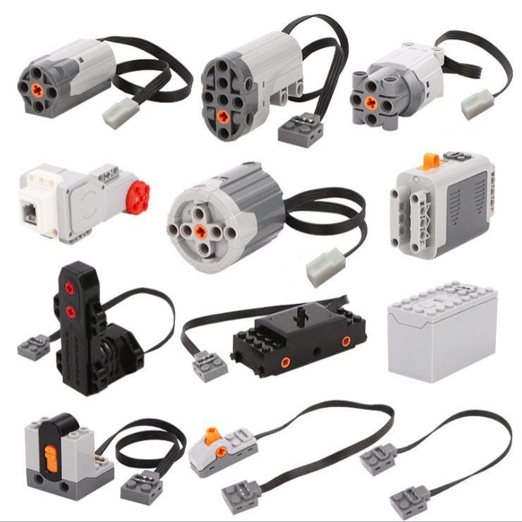 Compatível com bloco de construção ev3 conjunto de máquinas de motor de potência de motor de brinquedo MOC Plug-In PF co