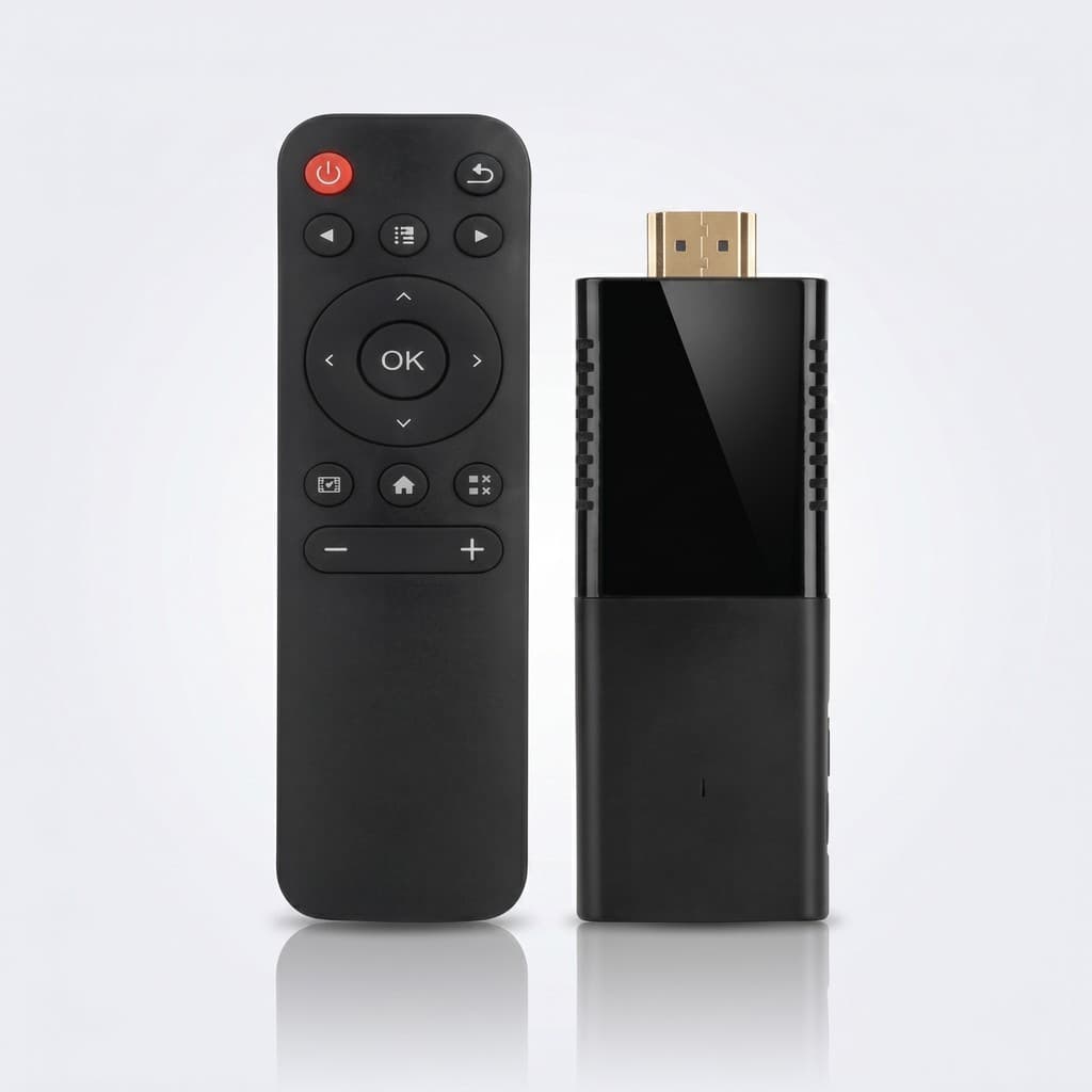 Aparelho Stick TV Full HD Android Transformar TV Em Smart HDMI 8GB Chromecast Comando De Voz
