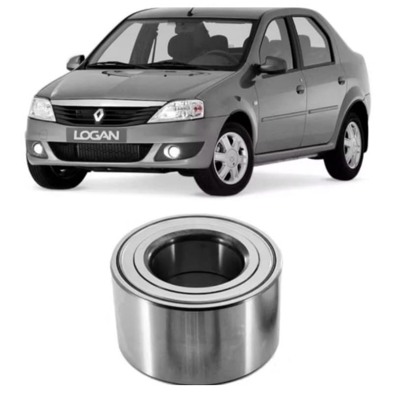 Par Rolamento Roda Dianteira C/ ABS Renault Sandero Logan 1.0 1.6 2008 A 2017