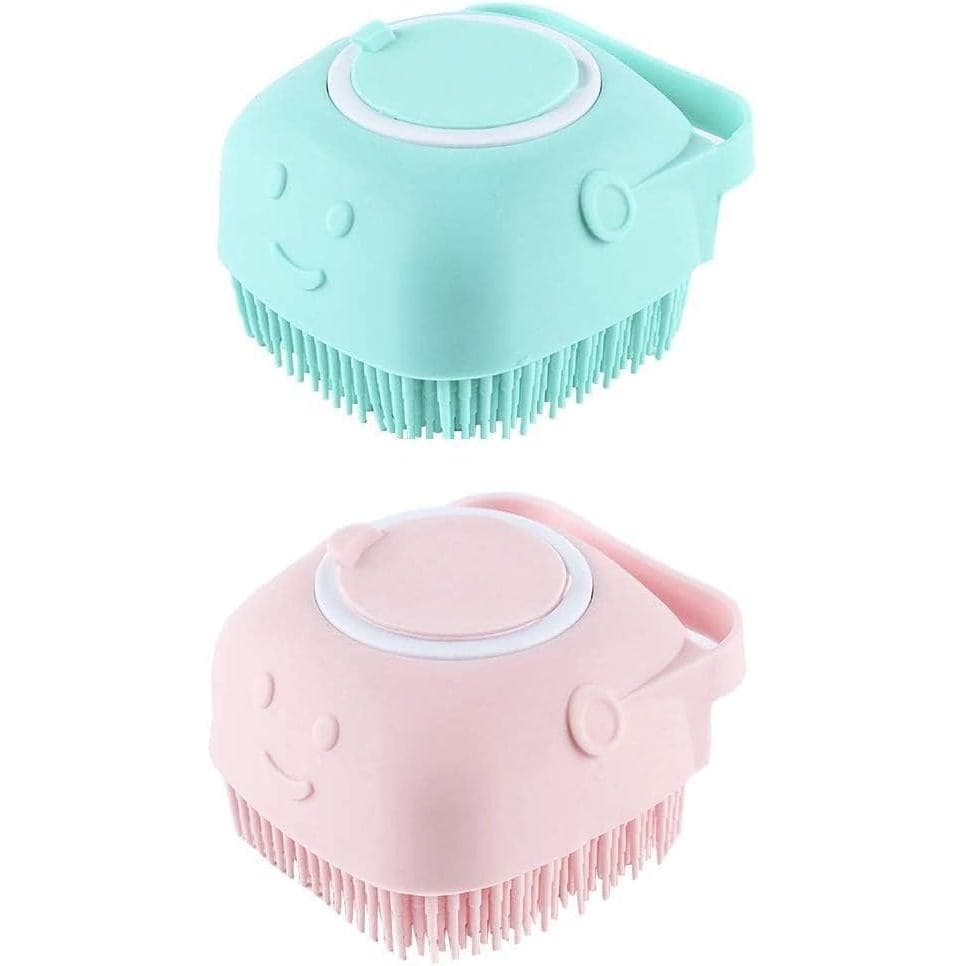 ORJILOEscova Esfoliante Corporal com Dispensador de Sabão, Escovas Esfoliantes, Esfoliador Corporal Suave, Esponja de Ba
