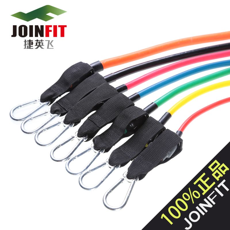 JOINFIT corda de tensão Fitness corda elástica treinamento de força perda de peso equipamento de tensão faixa de borrach