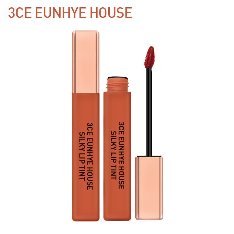 3CE EUNHYE HOUSE Cremoso Sedoso Lip Glaze Fosco Copo Antiaderente Não Desbotado Nuvem Lip Glaze Produto Genuíno