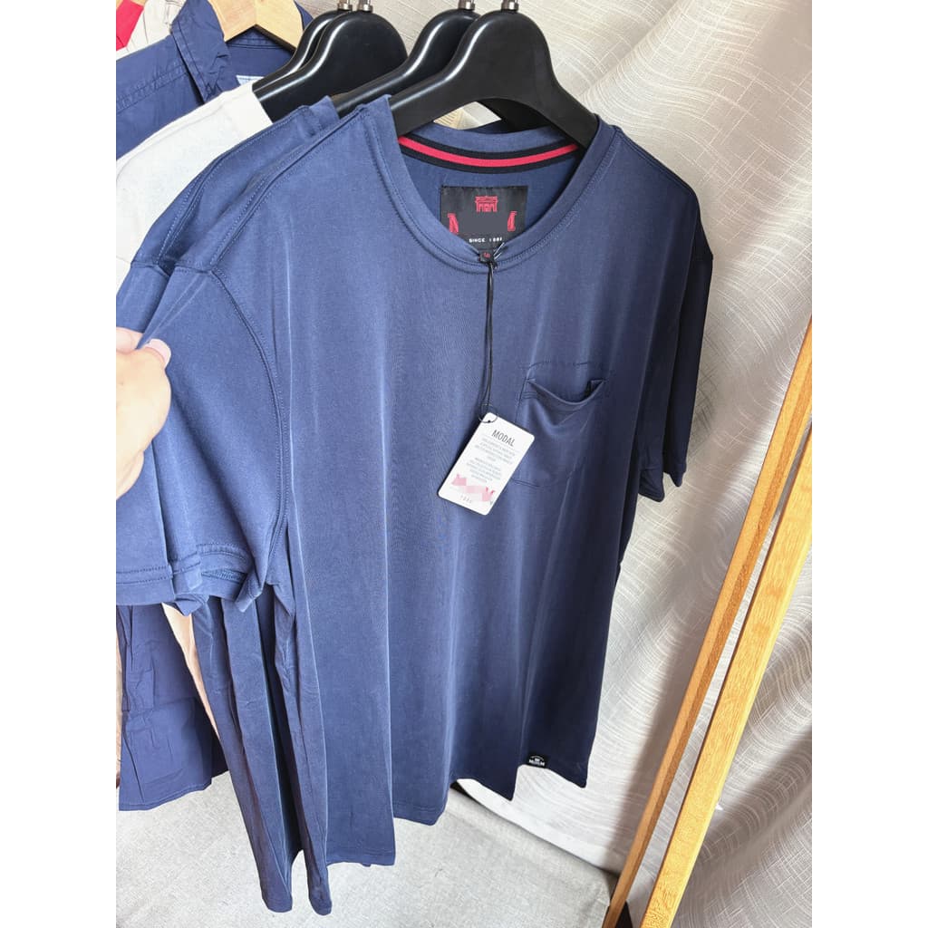 High-End!Sensação fresca de seda gelada!Lavagem artesanal Modal cor sólida masculino feminino verão fino em torno do pes