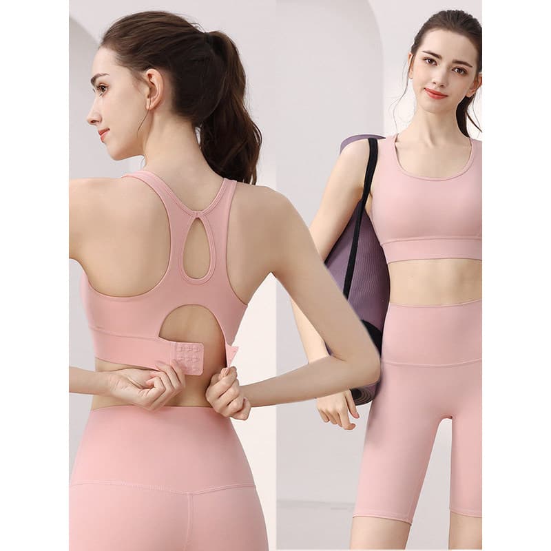 Verão profissional correndo Fitness treinamento de levantamento geral roupa interior esportiva Yoga Wear terno feminino