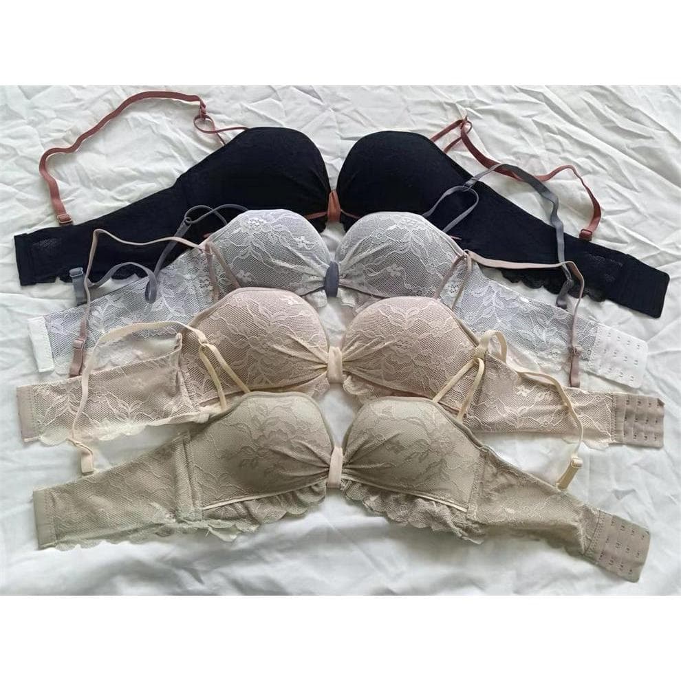 C13-12 feminino sem fio médio grosso menina estudante meia xícara tamanho pequeno sutiã roupa interior sutiã AB cup
