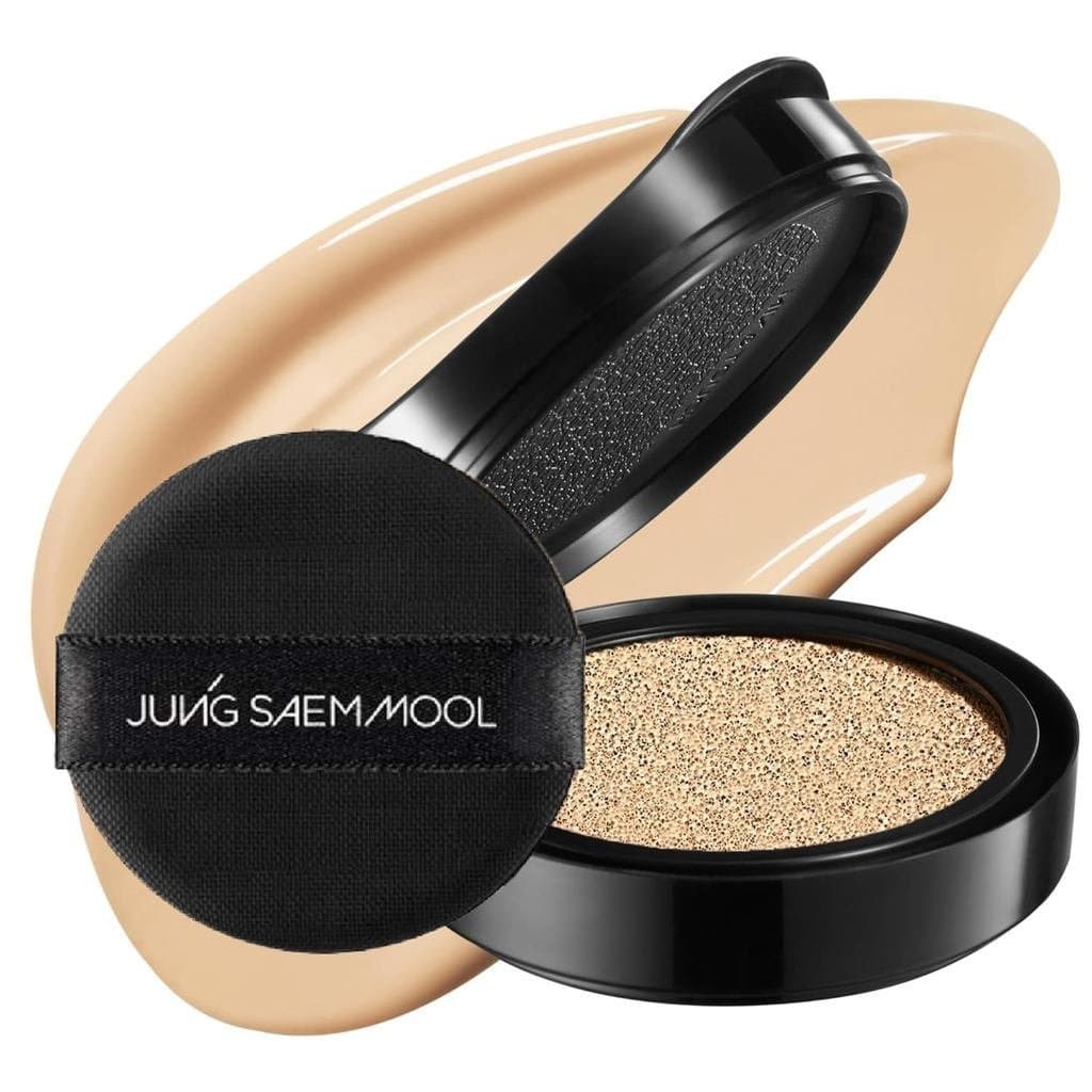 JUNG SAEM MOOL Base para Radiante Nude Feel No. 21 Médio 0,49 fl oz (somente refil, FPS 50, proteção solar de amplo