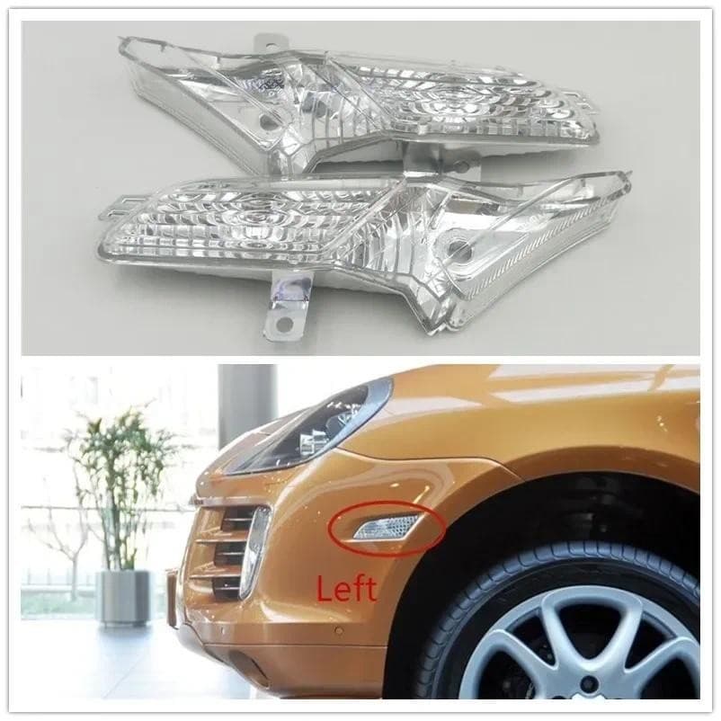 Fender Luz Marcadora Lateral Do Para-Choque Dianteiro , Porsche Cayenne 2007 2008 2009 2010 , Peças Automotivas , Decora