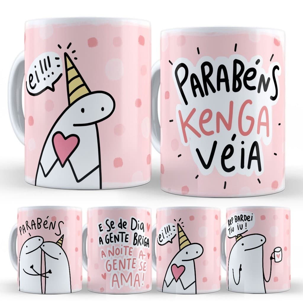 Caneca Amiga Personalizada Amigas Engraçada Para Sempre Aniversário Flork Doida Vaca Irmã Amizade Porcelana 325ml