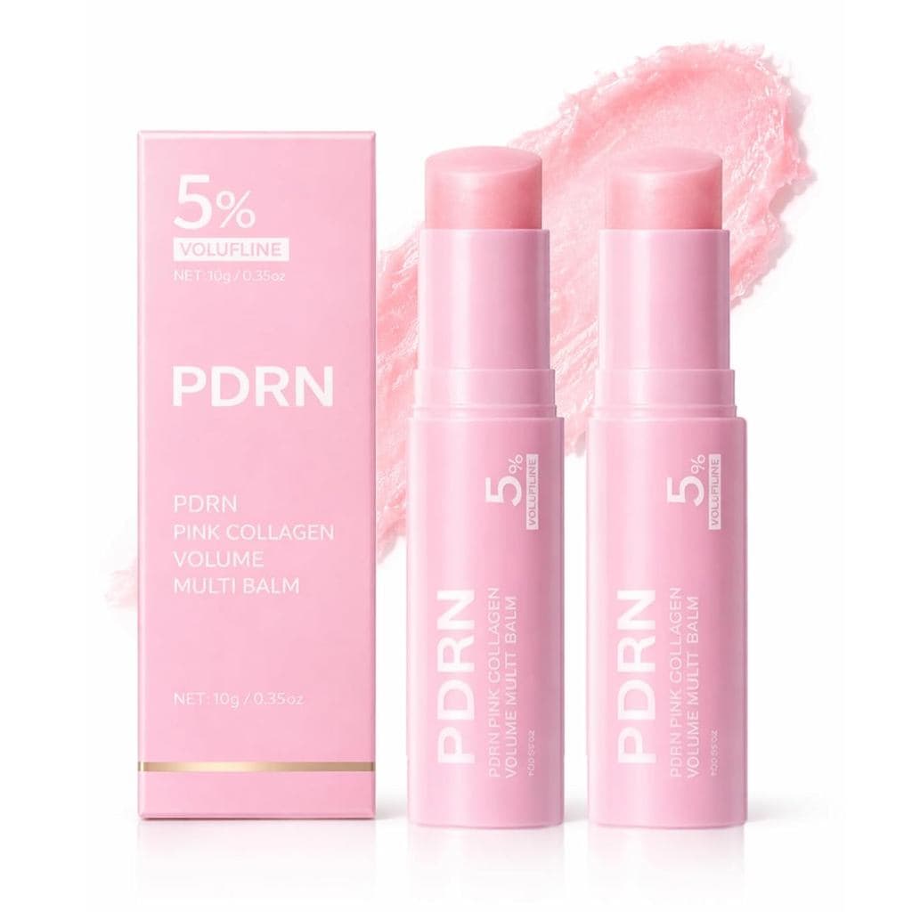 PDRNPinkCollagenMultiBalmStick-K-BeautyVolufiline&NAD+Booster para Rosto, Pescoço e Área dos Olhos - Efeito Instantâneo