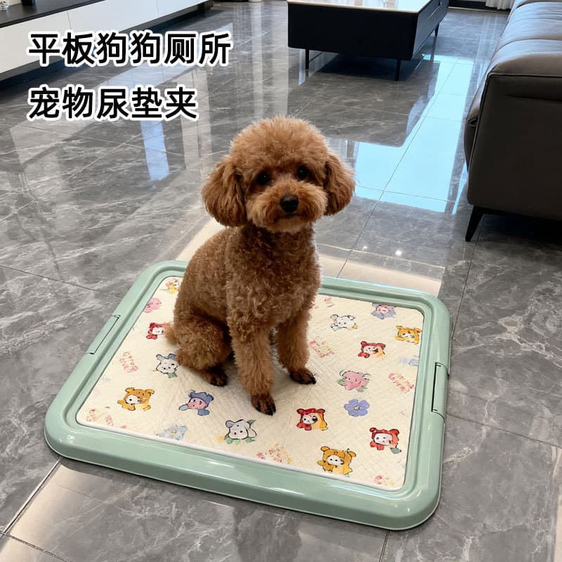 Mpets cão toalete pequeno filhote de cachorro não molhado pés Anti-piso merda cão toalete grande cão grande placa toalet