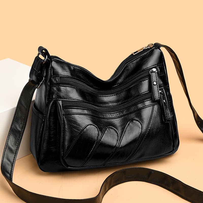 Bolsa feminina de textura de alta qualidade 2026 novo estilo de grande capacidade feminina bolsa mensageiro de um ombro