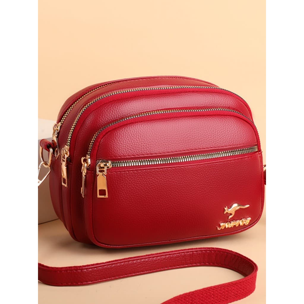 High-End textura saco feminino 2026 novo estilo bolsa feminina Multi-camada ombro saco do mensageiro saco do telefone mó