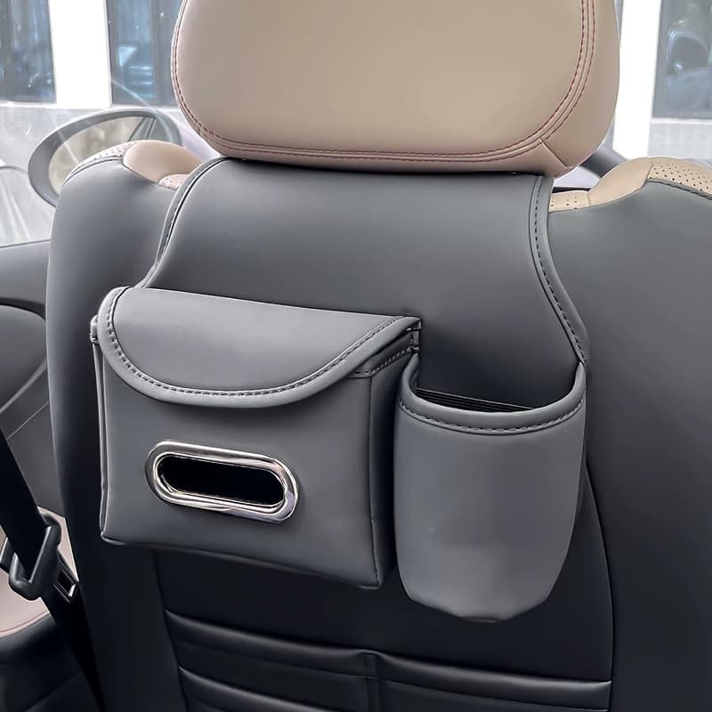 Para 2025 BYD Dolphin GS Smart Driving Edition Bolsa De Armazenamento Multifuncional Traseira Assento Toalha De Papel Co