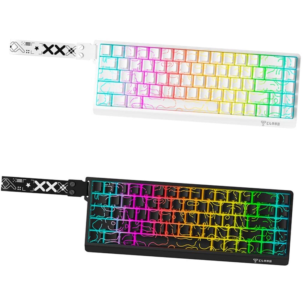 Teclado Gamer 65% Usb-c Rgb Formato Ansi Anti-ghosting