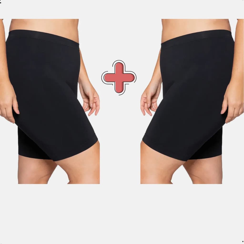 Kit Shorts Sem Costura Plus Size Segunda Pele Lupo Original