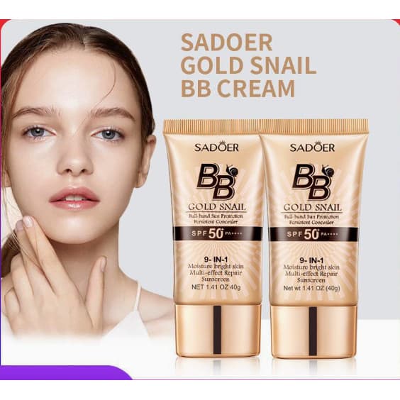 [BB Cream] Golden Snail BB Cream FPS50+PA+++Isolamento Corretivo