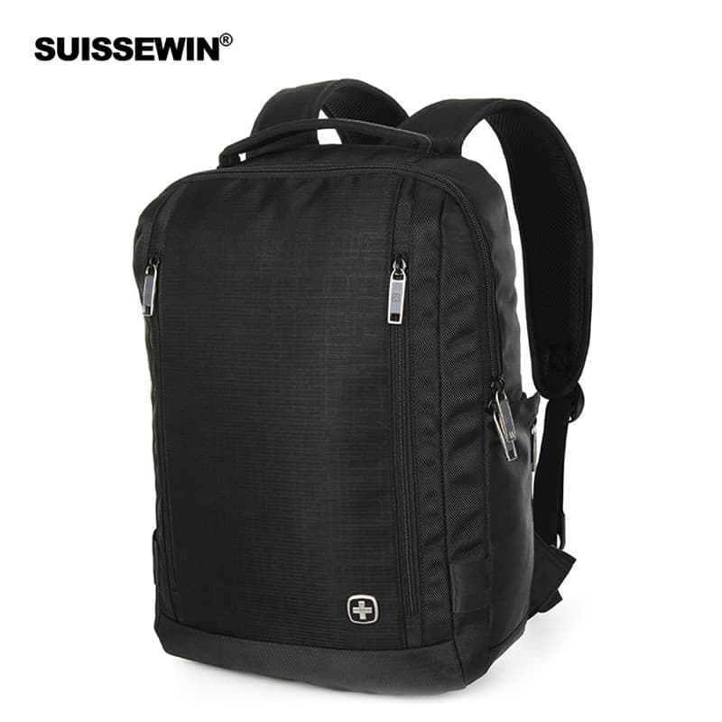 Xiangxing Bagagem SUISSEWIN Moda Mochila Laser Reflexiva Mochila Masculina Bolsa de Computador de Negócios Bolsa Escolar