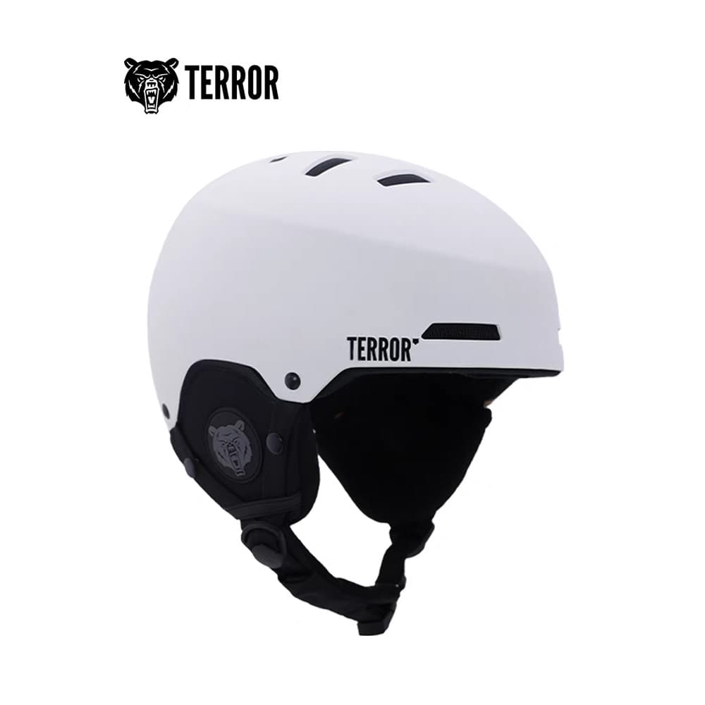 TERROR único quadro duplo capacete de esqui Tai Chi adulto capacete de neve protetor das mulheres dos homens quente Ultr