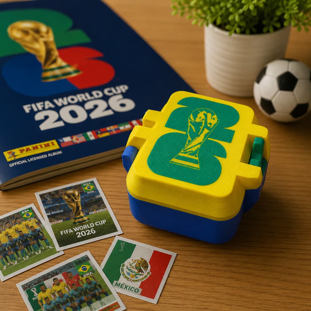 Porta Figurinhas Copa 2026